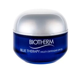 Jauninamsis veido kremas nuo raukšlių normaliai ir mišriai odai Biotherm Blue Therapy Multi-Defender SPF25 50 ml kaina ir informacija | Biotherm Išparduotuvė | pigu.lt