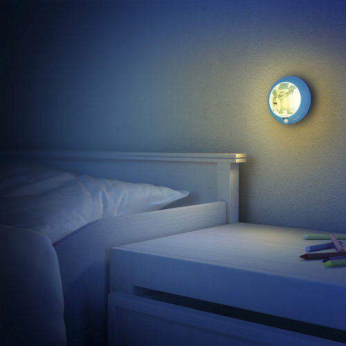 Philips sieninis šviestuvas Monsters University Nachtlampje kaina ir informacija | Vaikiški šviestuvai | pigu.lt