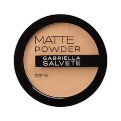 Gabriella Salvete Matte Powder пудра 8 г, тон нр. 02 цена и информация | Пудры, базы под макияж | pigu.lt