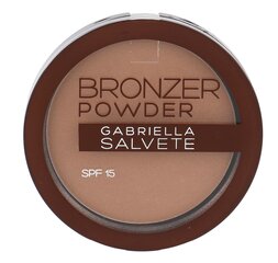 Gabriella Salvete Bronzer Powder пудра 8 г, тон нр. 02 цена и информация | Пудры, базы под макияж | pigu.lt