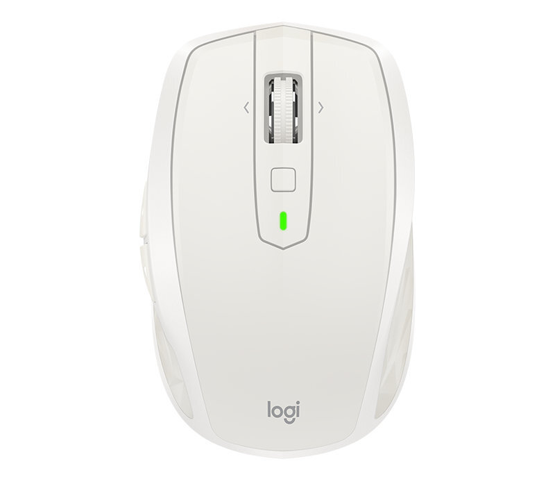 Logitech MX Anywhere 2S Baltai Pilka цена и информация | Pelės | pigu.lt