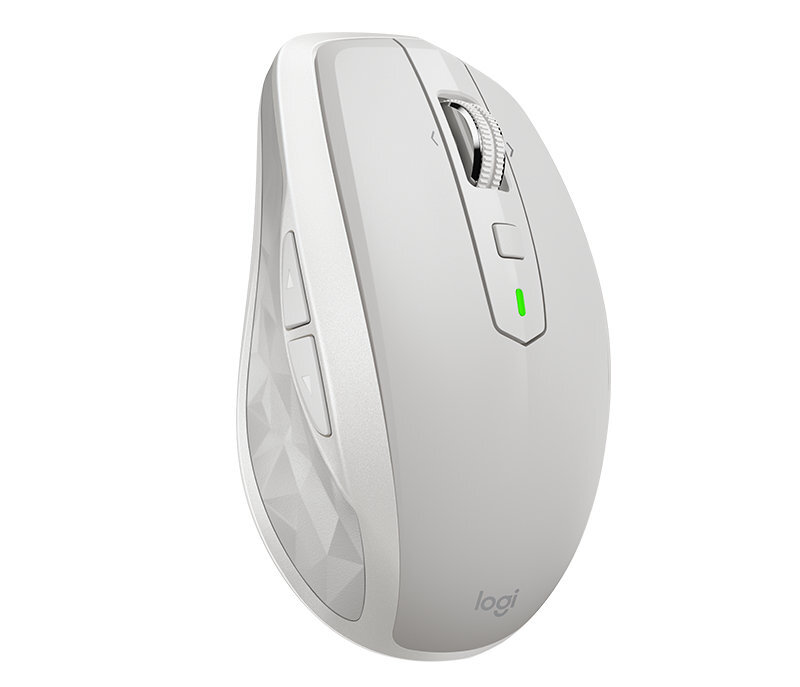 Logitech MX Anywhere 2S Baltai Pilka цена и информация | Pelės | pigu.lt