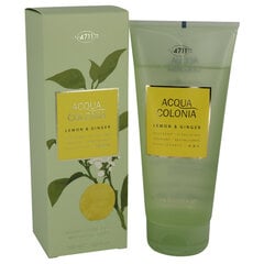 Tonijuozanti dušo želė 4711 Acqua Colonia Lemon & Ginger 200 ml цена и информация | Масла, гели для душа | pigu.lt