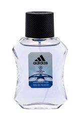 Туалетная вода Adidas UEFA Champions League Arena Edition EDT для мужчин, 50 мл цена и информация | Мужские духи | pigu.lt