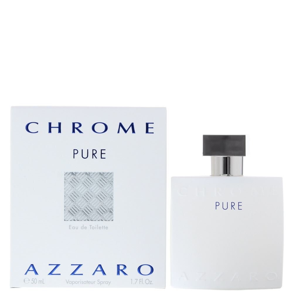 Tualetinis vanduo Azzaro Chrome Pure EDT vyrams 50 ml цена и информация | Kvepalai vyrams | pigu.lt