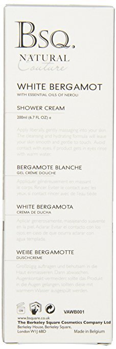 Dušo želė Berkeley Square Natural Couture White Bergamot 200 ml kaina ir informacija | Parfumuota kosmetika moterims | pigu.lt