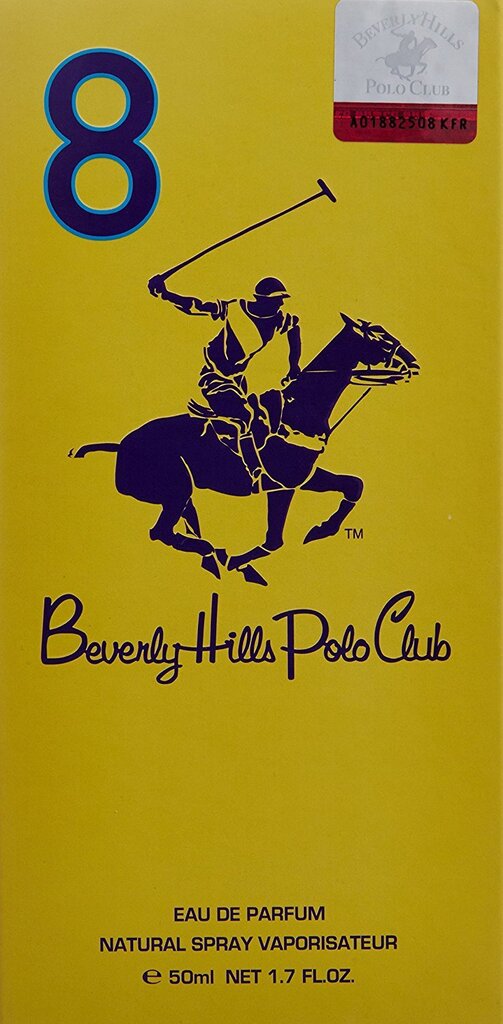 Kvapusis vanduo Beverly Hills Polo Club Eight EDP moterims 50 ml kaina ir informacija | Kvepalai moterims | pigu.lt