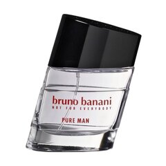 Bruno Banani Pure Men EDT для мужчин, 30 мл цена и информация | Мужские духи | pigu.lt