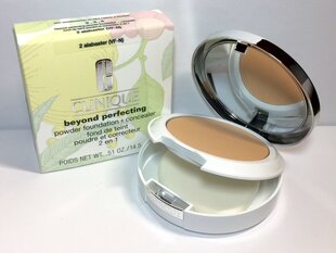 Clinique Beyond Perfecting Powder Foundation + Concealer тональный крем 14 г, 7 Cream Chamois цена и информация | Пудры, базы под макияж | pigu.lt