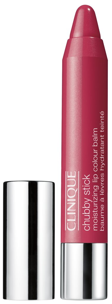 Lūpų balzamas Clinique Chubby Stick Moisturizing Lip Colour Balm 07 Super Strawberry, 3 g цена и информация | Lūpų dažai, blizgiai, balzamai, vazelinai | pigu.lt