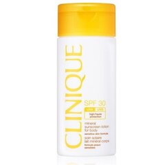 Минеральный солнцезащитный лосьон для тела Clinique Sun SPF30, 125 мл цена и информация | Кремы для автозагара | pigu.lt