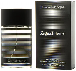 Туалетная вода Ermenegildo Zegna Intenso EDT 50 мл цена и информация | Мужские духи | pigu.lt