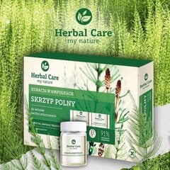 Plaukus tvirtinantis serumas su asiūklio ir alijošių ekstraktu Farmona Herbal Care 5x5 ml kaina ir informacija | Plaukų stiprinimo priemonės | pigu.lt