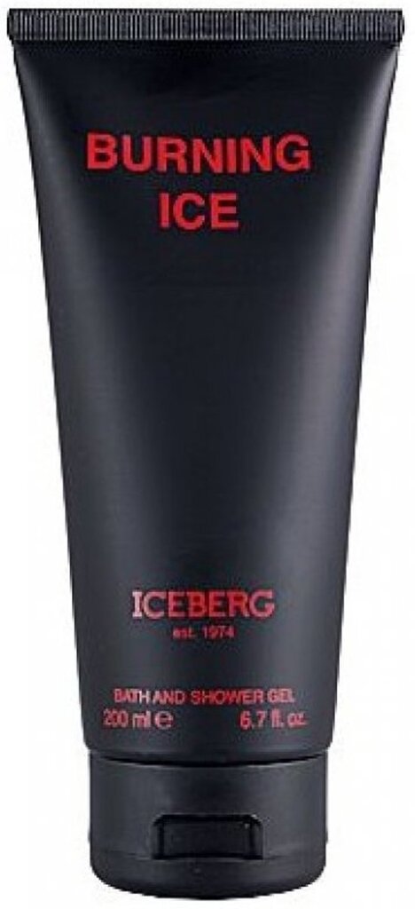 Dušo želė Iceberg Burning Ice Pour Homme vyrams 200 ml kaina ir informacija | Parfumuota kosmetika vyrams | pigu.lt