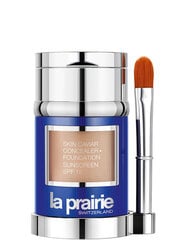 Skystas makiažo pagrindas su šepetėliu La Prairie Skin Caviar Concealer SPF15 30 ml цена и информация | Пудры, базы под макияж | pigu.lt