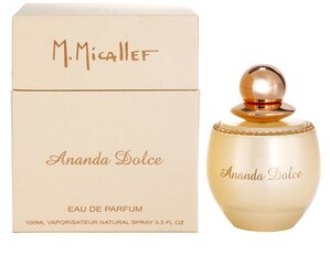 Парфюмированная вода M. Micallef Ananda Dolce EDP 100 мл цена и информация | Женские духи | pigu.lt