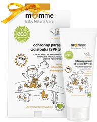 Защитный крем от солнца для детей MomMe Baby Natural Care SPF50 50 мл цена и информация | Кремы от загара | pigu.lt