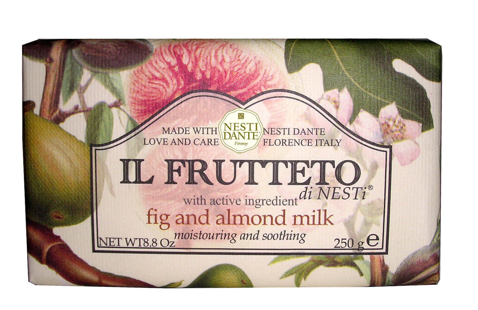 Natūralus muilas Nesti Dante Il Frutteto Fig And Almond Milk 250 g kaina ir informacija | Muilai | pigu.lt