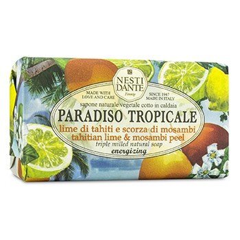 Natūralus muilas Nesti Dante Paradiso Tropicale Tahitian Lime & Mosambi Peel, 250 g цена и информация | Muilai | pigu.lt