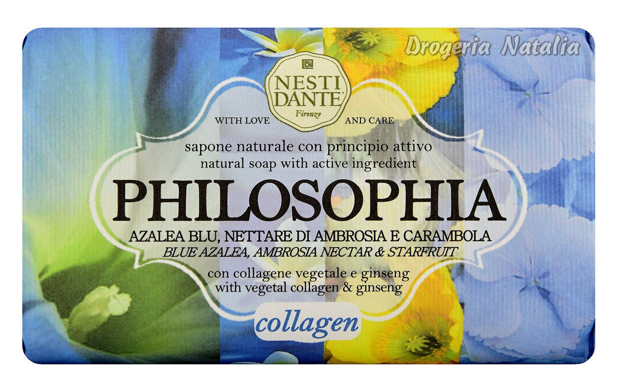 Natūralus muilas Nesti Dante Philosophia Collagen, 250 g kaina ir informacija | Muilai | pigu.lt