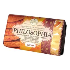 Natūralus muilas Nesti Dante Philosophia Scrub with Bran & Walnut Granules, 250 g kaina ir informacija | Muilai | pigu.lt