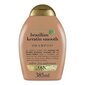 Glotninamasis šampūnas su brazilišku keratinu Organix Brazilian Keratin Smooth Shampoo, 385ml цена и информация | Šampūnai | pigu.lt