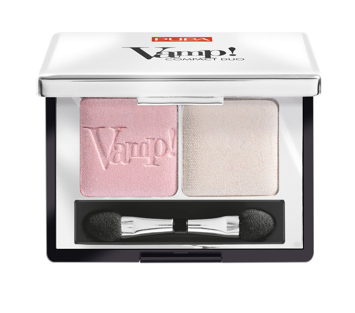 Akių šešėliai Pupa Vamp Compact Duo 2.2 g, 001 цена и информация | Akių šešėliai, pieštukai, blakstienų tušai, serumai | pigu.lt