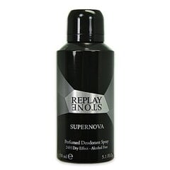 Purškiamas dezodorantas Replay Stone Supernova vyrams 150 ml kaina ir informacija | Parfumuota kosmetika vyrams | pigu.lt