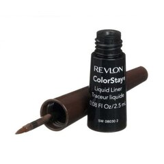 Eyeliner Revlon Colorstay 252-Black Brown (2,5 мл) цена и информация | Тушь, средства для роста ресниц, тени для век, карандаши для глаз | pigu.lt