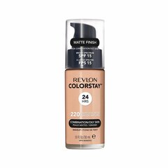 Makiažo pagrindas mišriai ir riebiai odai Revlon ColorStay™ Makeup SPF15 30 ml kaina ir informacija | Revlon Kvepalai, kosmetika | pigu.lt