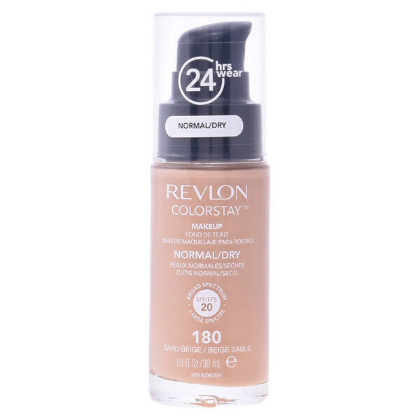 Skystas makiažo pagrindas Revlon Colorstay 30 ml Nr.320 True Beige kaina ir informacija | Makiažo pagrindai, pudros | pigu.lt