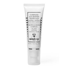 Matinį efektą suteikiantis drėkinamasis veido kremas Sisley Mattifying Moisturizing Skin Care With Tropical Resins 50 ml kaina ir informacija | Veido kremai | pigu.lt