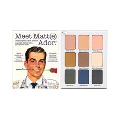 Палетка теней для век TheBalm Meet Matte Ador 21.6 г цена и информация | Тушь, средства для роста ресниц, тени для век, карандаши для глаз | pigu.lt