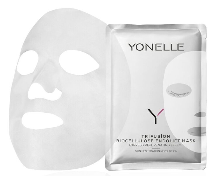 Veido kaukė Yonelle Trifusion Biocellulose Endolift kaina ir informacija | Veido kaukės, paakių kaukės | pigu.lt