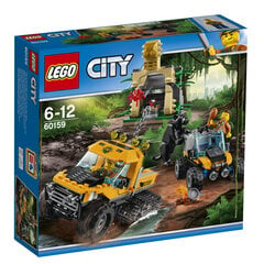 60159 LEGO® City Jungle Halftrack Mission Миссия джунглей Halftrack цена и информация | Конструкторы и кубики | pigu.lt