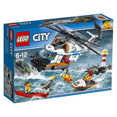 Lego City 60166 Heavy-duty Rescue Helicopter цена и информация | Конструкторы и кубики | pigu.lt
