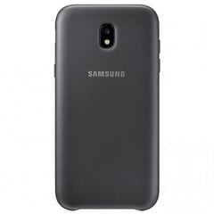 Dėklas Samsung EF-PJ730CBEGWW skirtas Samsung Galaxy J7, juoda kaina ir informacija | Telefono dėklai | pigu.lt
