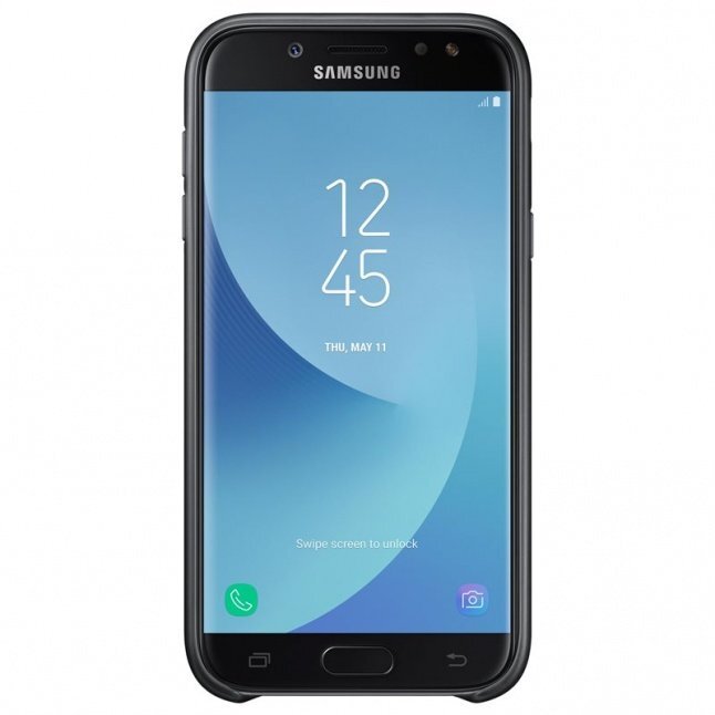 Dėklas Samsung EF-PJ730CBEGWW skirtas Samsung Galaxy J7, juoda kaina ir informacija | Telefono dėklai | pigu.lt
