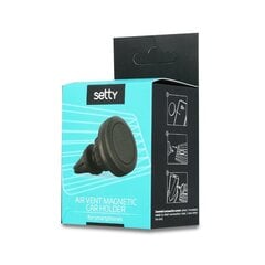 Setty magnetic car holder for air vent цена и информация | Держатели для телефонов | pigu.lt