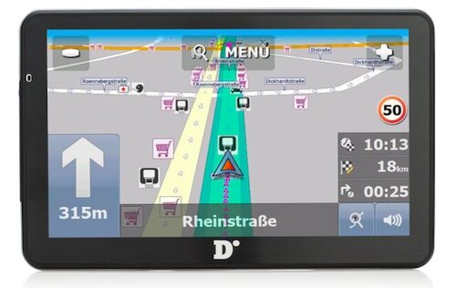 Diniwid N7 Europa цена и информация | GPS навигаторы | pigu.lt