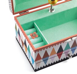 Muzikinė papuošalų dėžutė Djeco Panda, DJ06601 kaina ir informacija | Žaislai mergaitėms | pigu.lt
