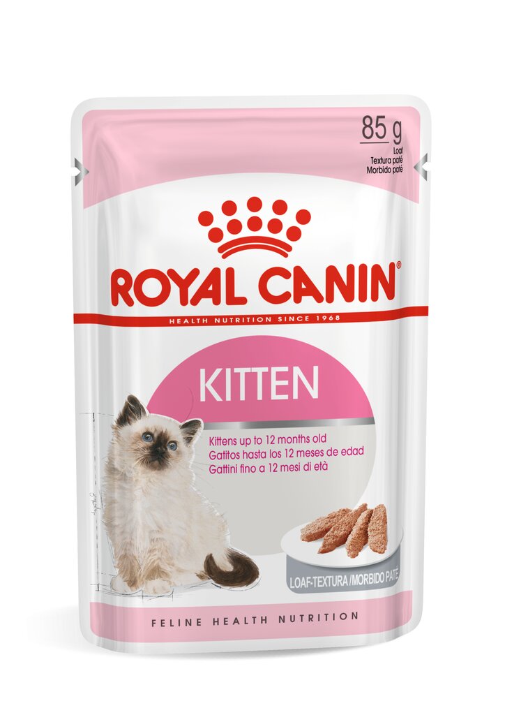 Royal Canin Kitten Loaf konservai kačiukams, 85g kaina ir informacija | Konservai katėms | pigu.lt