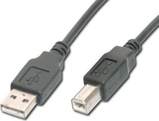 Digitus USB A/B, 1 m kaina ir informacija | Kabeliai ir laidai | pigu.lt