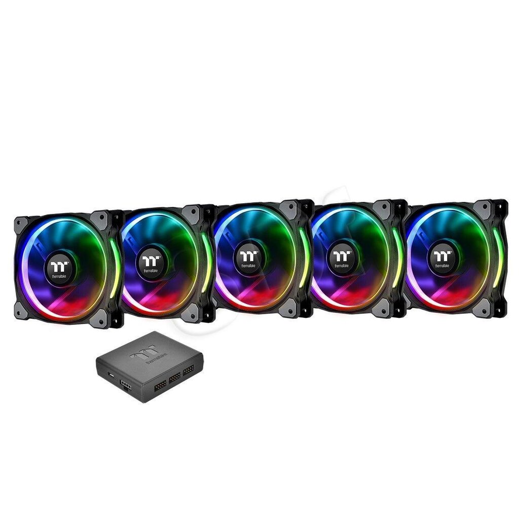 Thermaltake CL-F054-PL12SW-A kaina ir informacija | Kompiuterių ventiliatoriai | pigu.lt