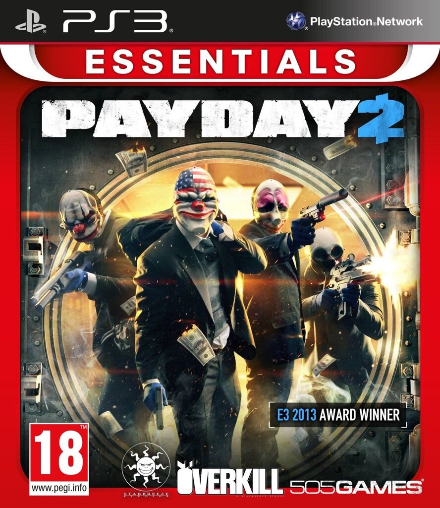 PayDay 2, PS3 kaina ir informacija | Kompiuteriniai žaidimai | pigu.lt