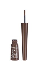 Antakių pudra Rimmel Brow Shake 2.5 g, Nr.002 Medium Brown цена и информация | Карандаши, краска для бровей | pigu.lt