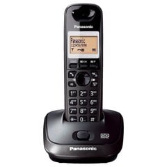 Panasonic KX-TG2521JTT, juodas kaina ir informacija | Stacionarūs telefonai | pigu.lt