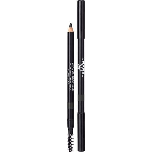 Antakių pieštukas su šepetėliu Chanel Crayon Sourcils 1 g, 60 Noir Cendre kaina ir informacija | Antakių dažai, pieštukai | pigu.lt