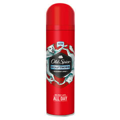 Purškiamas dezodorantas vyrams Old Spice Wolfthorn 150 ml kaina ir informacija | Dezodorantai | pigu.lt