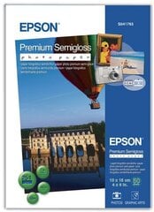 Epson фотобумага 10x15 Premium Semigloss 251 г 50 листов цена и информация | Аксессуары для фотоаппаратов | pigu.lt